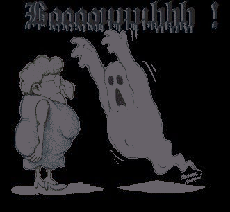 Duch straszy babcię
